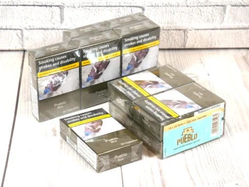 Buy cigarettes online Canada, including cartons of Pueblo King Size cigarettes. Purchase cigarettes online in Toronto and enjoy great cigarette cartons price.